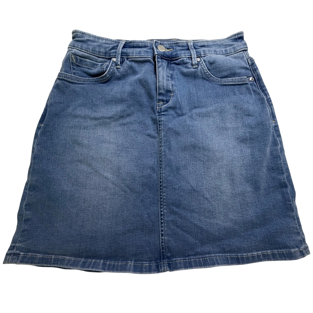 Tommy Bahama Boracay Indigo Denim Short Skirt Med Ocean Wash SW920668 Size 6